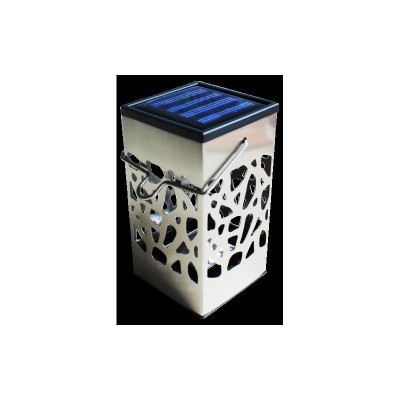 FADISOL CANDIL LUZ SOLAR DE ACERO INOXIDABLE