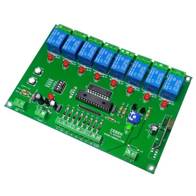 CEBEK RECEPTOR RF 8 CANALES 12VCC GRUPO 3