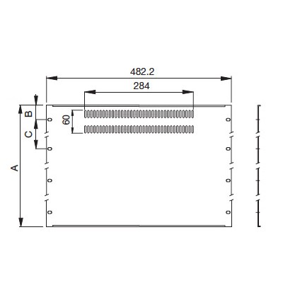 RETEX TAPA POSTERIOR 19' 2U EP