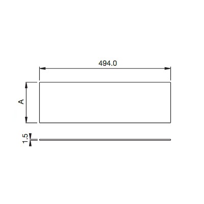 RETEX PANEL ENCAJABLE SERIE 190 3U