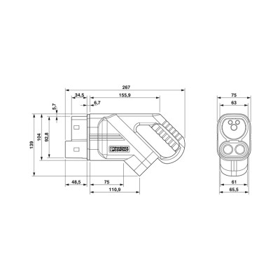 PHOENIX CABLES DE CARGA DC