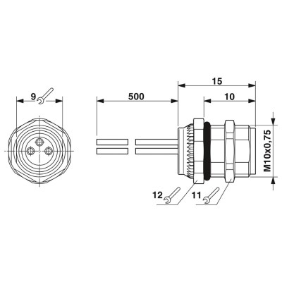 PHOENIX CONECTOR ENCHUFABLE