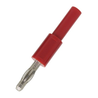 DONAU ENCHUFE ADAPTADOR 4 MM - ENCHUFE 2 MM ROJO