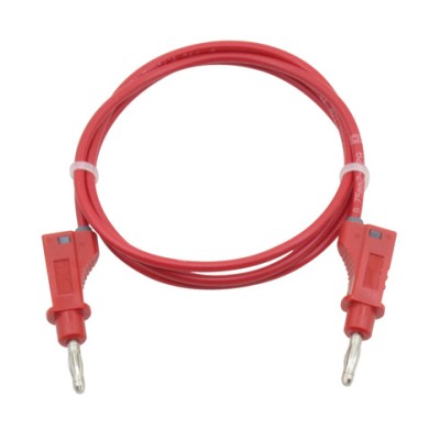 DONAU CABLE DE PRUEBA DE PVC ROJO DE 1 M