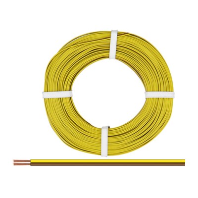 DONAU CABLE DOBLE AMARILLO-MARRÓN DE 50 M