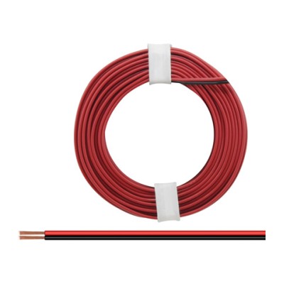 DONAU CABLE DOBLE ROJO-NEGRO DE 5 M