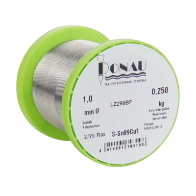 DONAU CABLE DE SOLDADURA LIBRE DE PLOMO Ø 1 MM 250 G