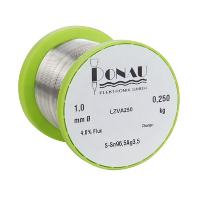 DONAU CABLE DE SOLDADURA DE ACERO INOXIDABLE LIBRE DE PLOMO Ø 1 MM 250 G