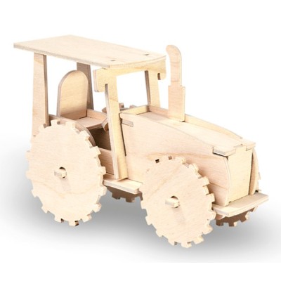 DONAU KIT DE CONSTRUCCIÓN TRACTOR EN MADERA