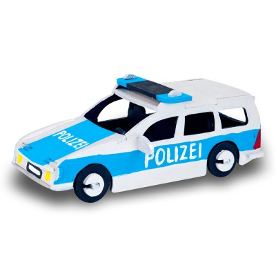 DONAU KIT DE CONSTRUCCIÓN COCHE DE POLICÍA EN MADERA