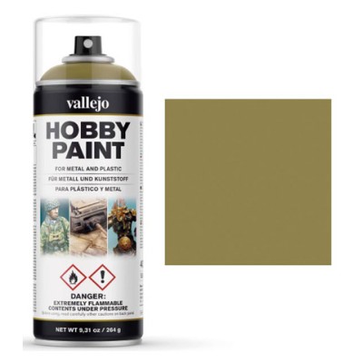 VALLEJO HOBBY PAINT IMPRIMACIÓN SPRAY DUNKELGELB