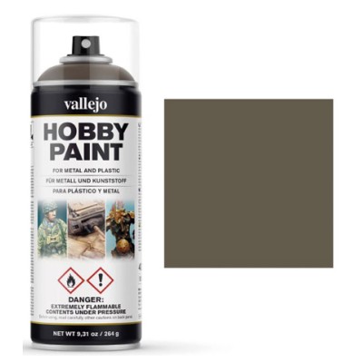 VALLEJO HOBBY PAINT IMPRIMACIÓN SPRAY VERDE OLIVA