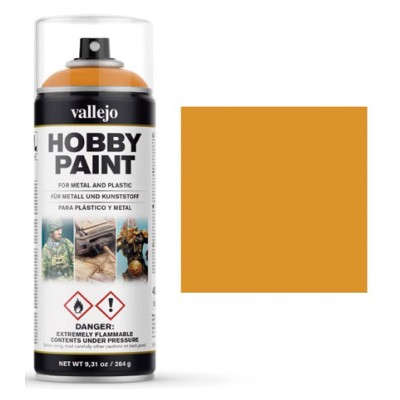 VALLEJO HOBBY PAINT IMPRIMACIÓN SPRAY AMARILLO SOL