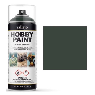 VALLEJO HOBBY PAINT IMPRIMACIÓN SPRAY VERDE OSCURO