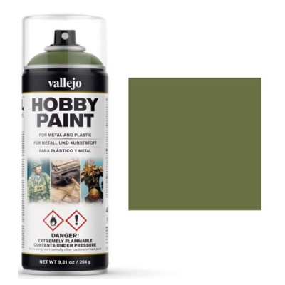 VALLEJO HOBBY PAINT IMPRIMACIÓN SPRAY VERDE GOBLIN