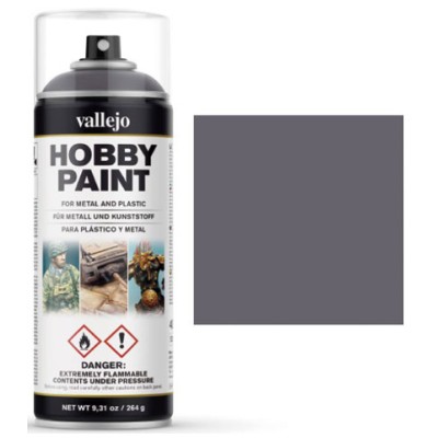 VALLEJO HOBBY PAINT IMPRIMACIÓN SPRAY GRIS METAL