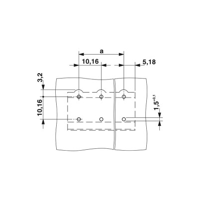 PHOENIX BORNE PARA PLACA DE CIRCUITO IMPRESO