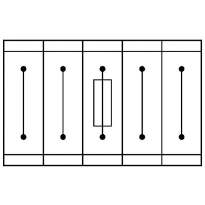 PHOENIX BORNE DE CARRIL PARA FUSIBLE