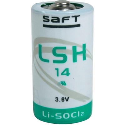 ROHS SAFT PILA DE LITIO 3,6V TIPO-C Ø26X50MM 5800MAH