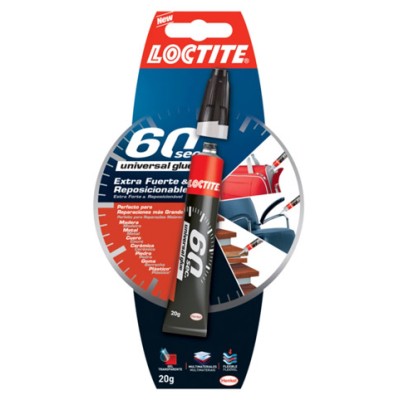 LOCTITE 60 SEGUNDOS ADHESIVO UNIVERSAL RÁPIDO