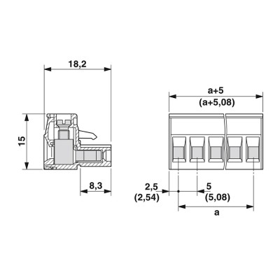 PHOENIX CONECTOR PARA PLACA DE CIRCUITO IMPRESO