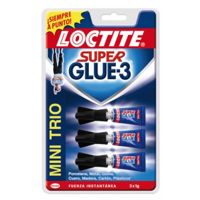 LOCTITE SUPER GLUE-3 MINI TRIO