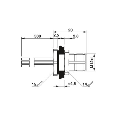 PHOENIX CONECTOR ENCHUFABLE