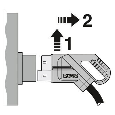 PHOENIX SOPORTE PARA CONECTOR DE CARGA PARA VEHÍCULOS