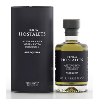 FINCA HOSTALETS ACEITE OLIVA VIRGEN EXTRA ECOLÓGICO, BOTELLA 100 ML