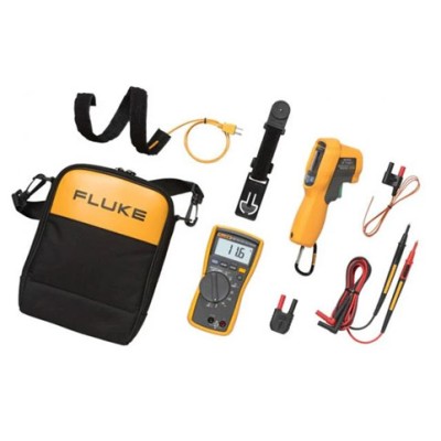 FLUKE KIT MULTIMETRO 116 + TERMOMETRO IR62MAX+