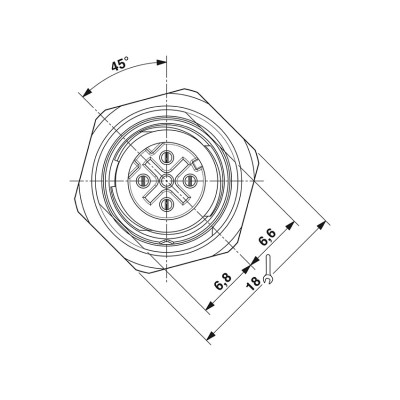 PHOENIX CONECTOR ENCHUFABLE