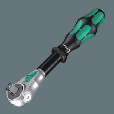 WERA JUEGO DE CARRACA ZYKLOP SPEED DE 1/4" MÉTRICO CON 28 PIEZAS