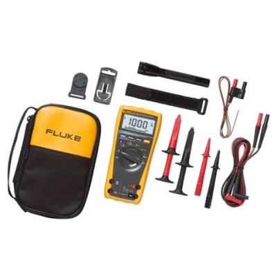 FLUKE KIT MULTÍMETRO 179 + SONDAS DE PRUEBA + LINTERNA MAGLIGHT