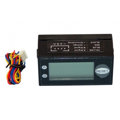 CEBEK DOBLE CONTADOR LCD - 7 DIGITOS Y RESET