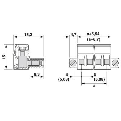 PHOENIX CONECTOR PARA PLACA DE CIRCUITO IMPRESO