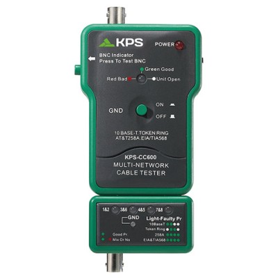 KPS COMPROBADOR DE CABLEADO DE DATOS BCN Y RJ45