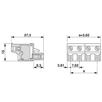 PHOENIX CONECTOR PARA PLACA DE CIRCUITO IMPRESO