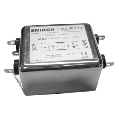 EMIKON FILTRO RFI CONTRA INTERFERENCIA 10A