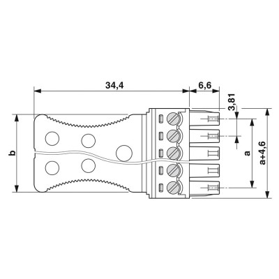 PHOENIX CONECTOR PARA PLACA DE CIRCUITO IMPRESO