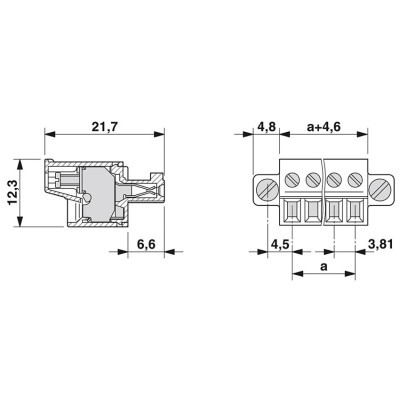 PHOENIX CONECTOR PARA PLACA DE CIRCUITO IMPRESO