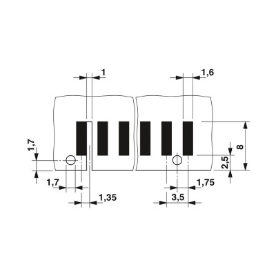 PHOENIX CONECTOR PARA PLACA DE CIRCUITO IMPRESO