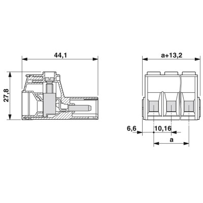 PHOENIX CONECTOR PARA PLACA DE CIRCUITO IMPRESO