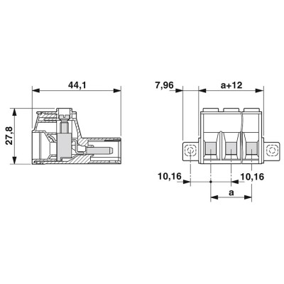 PHOENIX CONECTOR PARA PLACA DE CIRCUITO IMPRESO