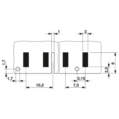 PHOENIX CONECTOR PARA PLACA DE CIRCUITO IMPRESO