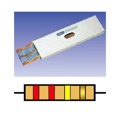 RESISTENCIA 1/4W 5%, 5000 ud