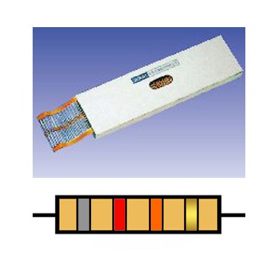 RESISTENCIA 1/4W 5%, 5000 ud