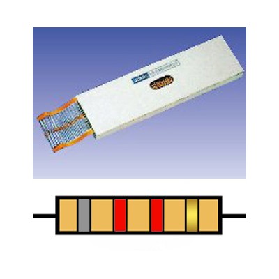 RESISTENCIA 1/4W 5%, 5000 ud